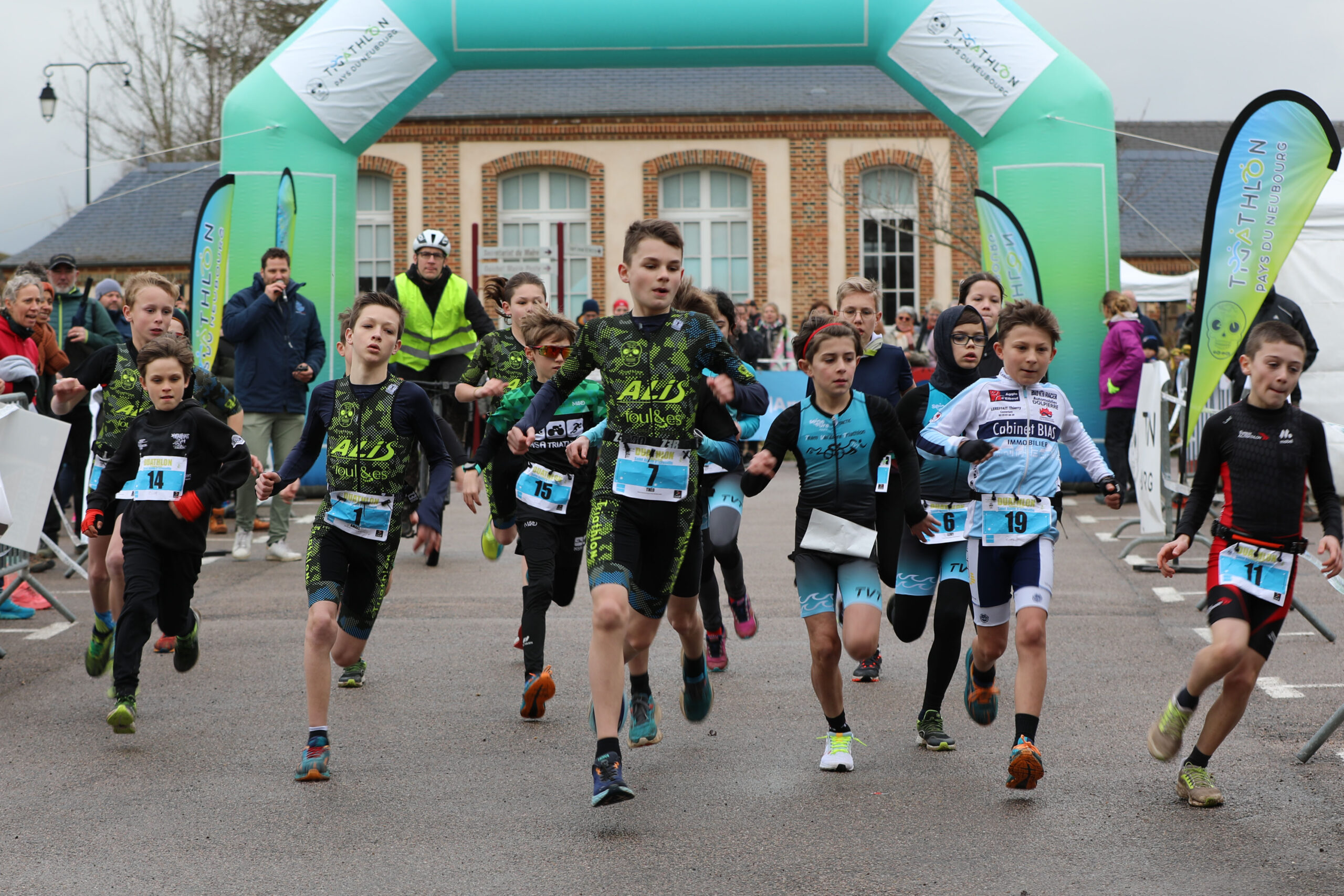 Duathlon-Cross Saint Aubin d'Ecrosville